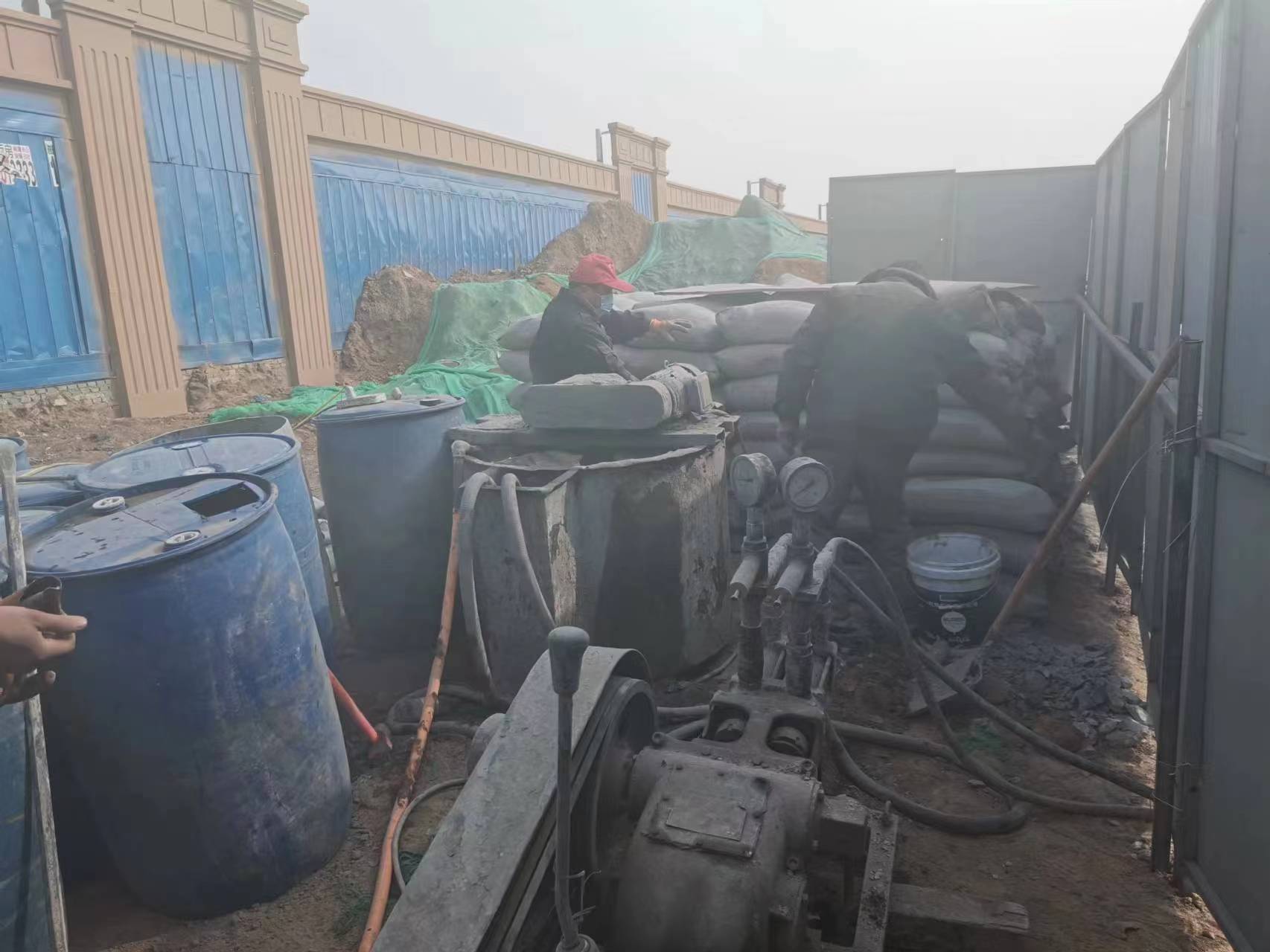 源城房屋下沉注浆